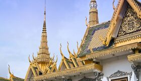 Royal Palace in Phnom Penh Capital City, Cambodia